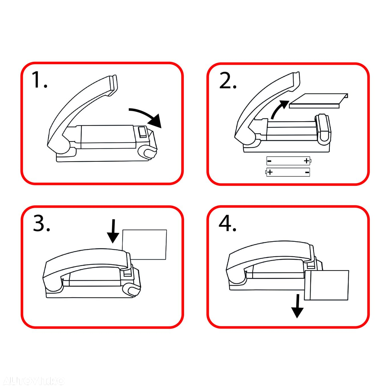 Aparat manual mini de sudat folie material plastic - 2