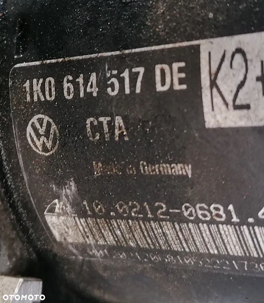 SEAT ALTEA XL 12r POMPA HAMULCOWA ABS 1K0614517DE - 2