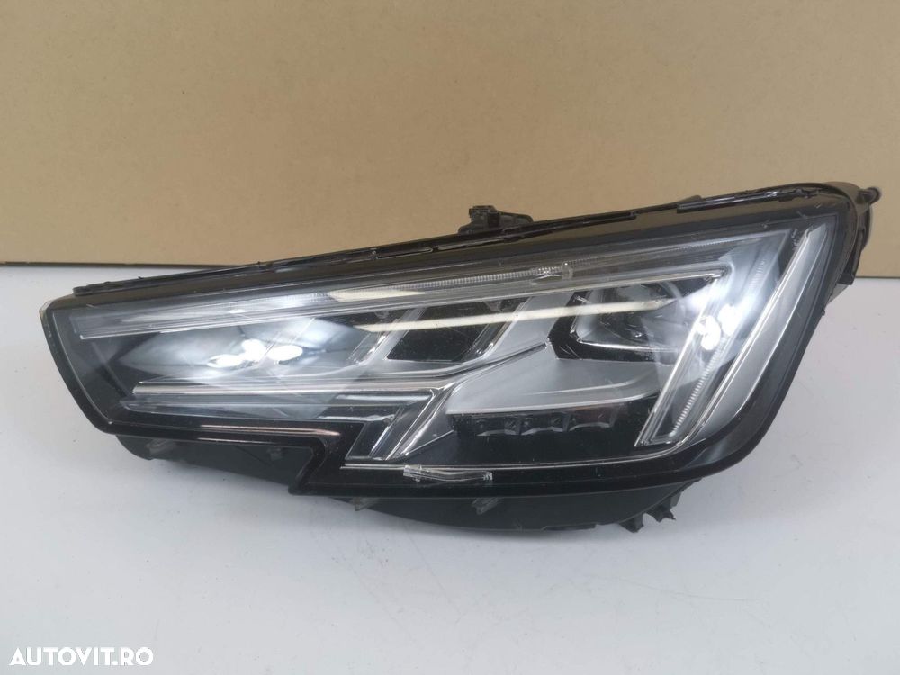 Far Stanga Full Led Matrix Audi A4 B9 2015 2016 2017 2018 2019 2020 Or - 1