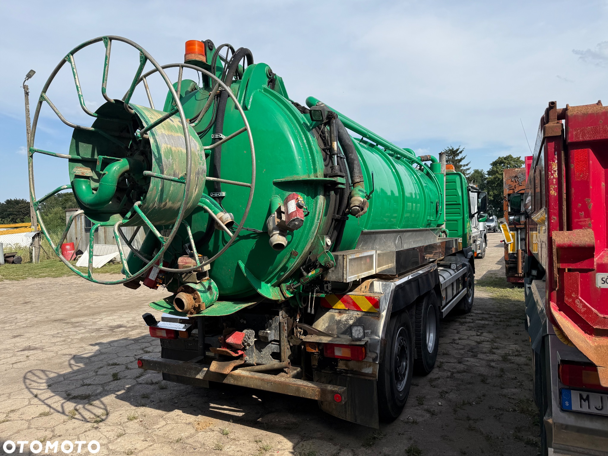 Volvo FM400 ASENIZACJA beczka do Szambo z wywrotem KORP&SON EURO5 - 4
