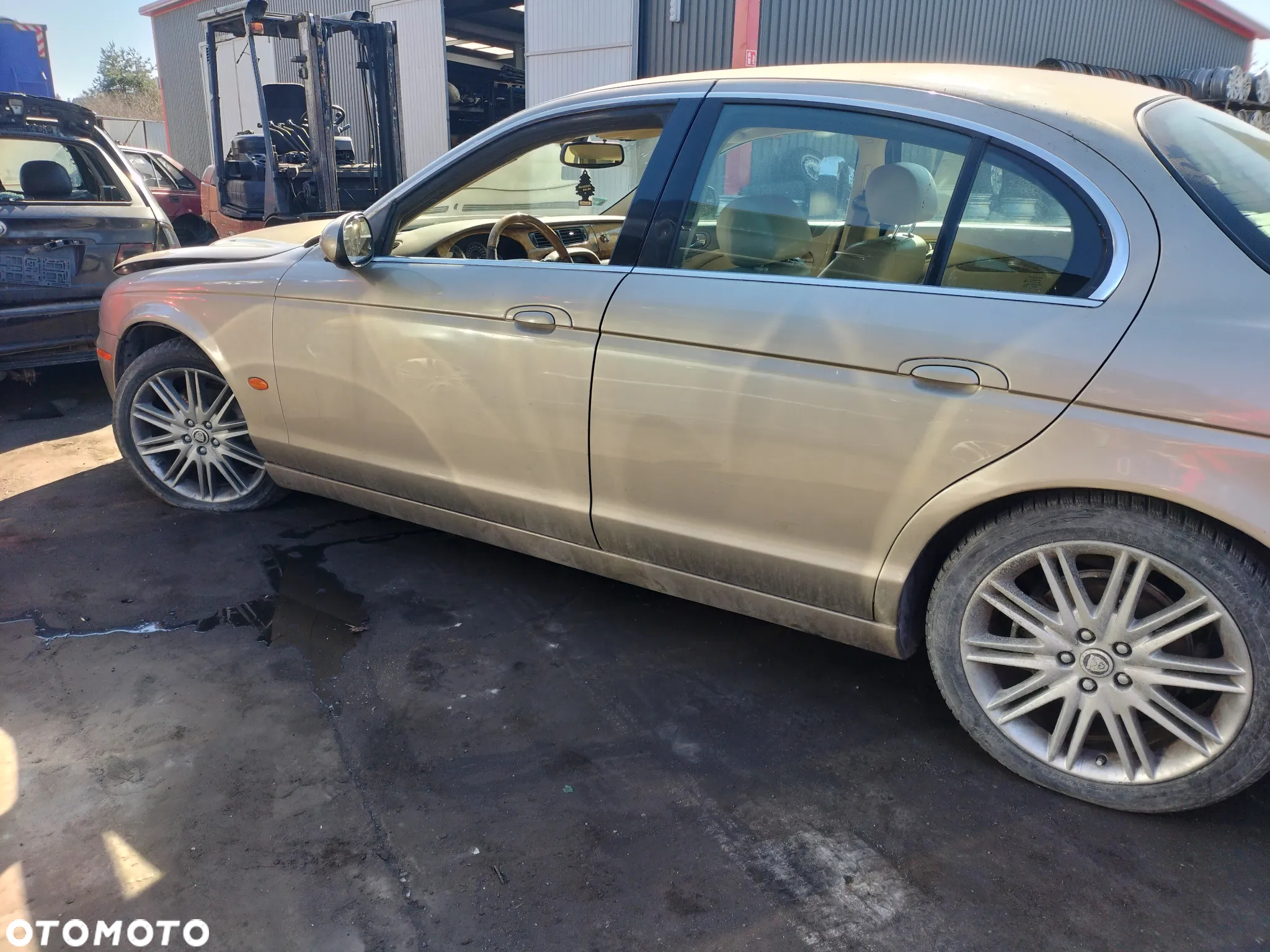 CAŁE AUTO NA CZĘŚCI LAMPY PRZÓD TYŁ KLAPA BAGAŻNIKA ZDERZAK JAGUAR S-TYPE 2.7 DIESEL 207 KM 04-08r - 10