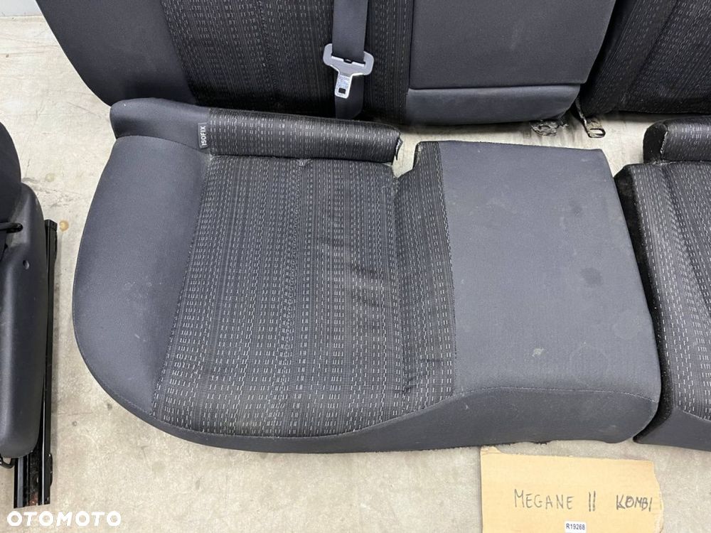 Fotele Renault Megane 2 II 02-09r. KOMBI fotel kanapa tylna KOMPLET - 10