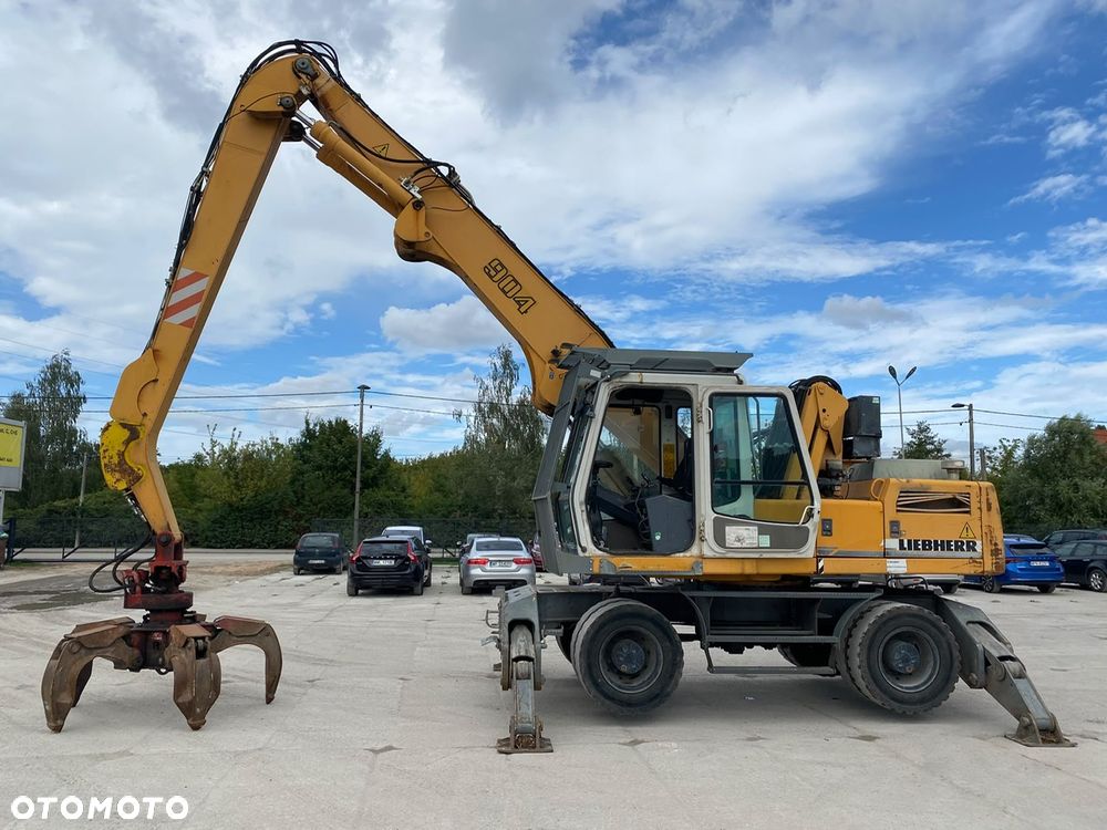 Liebherr A 904 Przeładunkowa z Chwytakiem do Śmieci / Złomu - 4