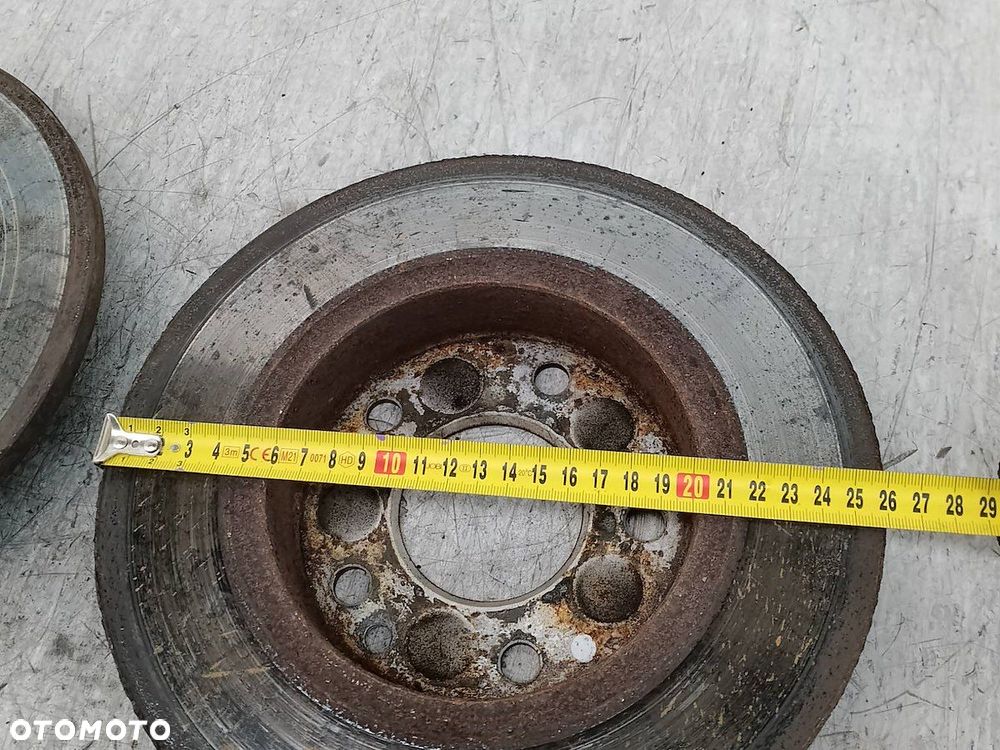TARCZE HAMULCOWE PRZÓD MERCEDES A KLASA W168 1.6 B - 5