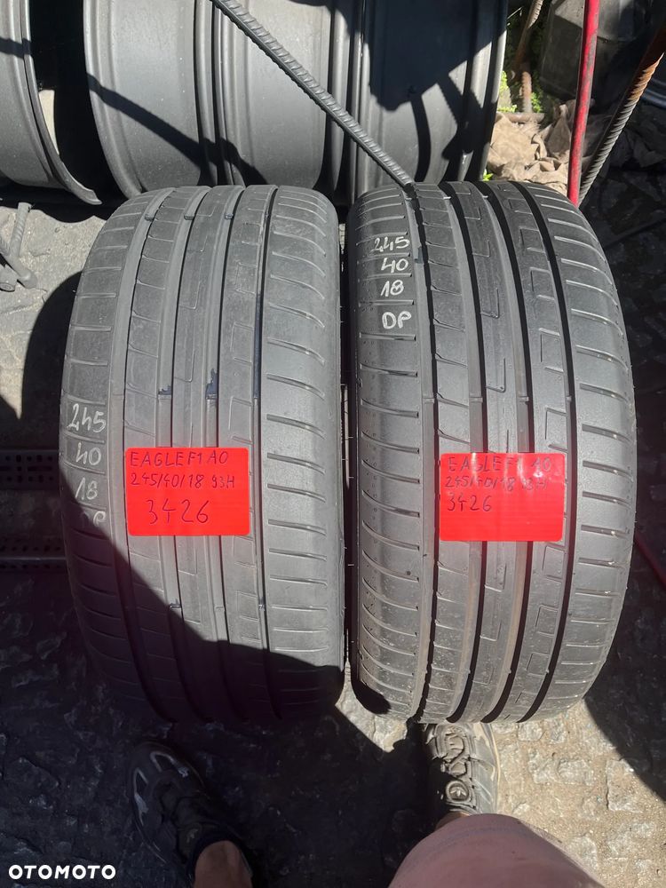 Goodyear Eagle F1 245 40 18 93 H 2szt. opony letnie - 1