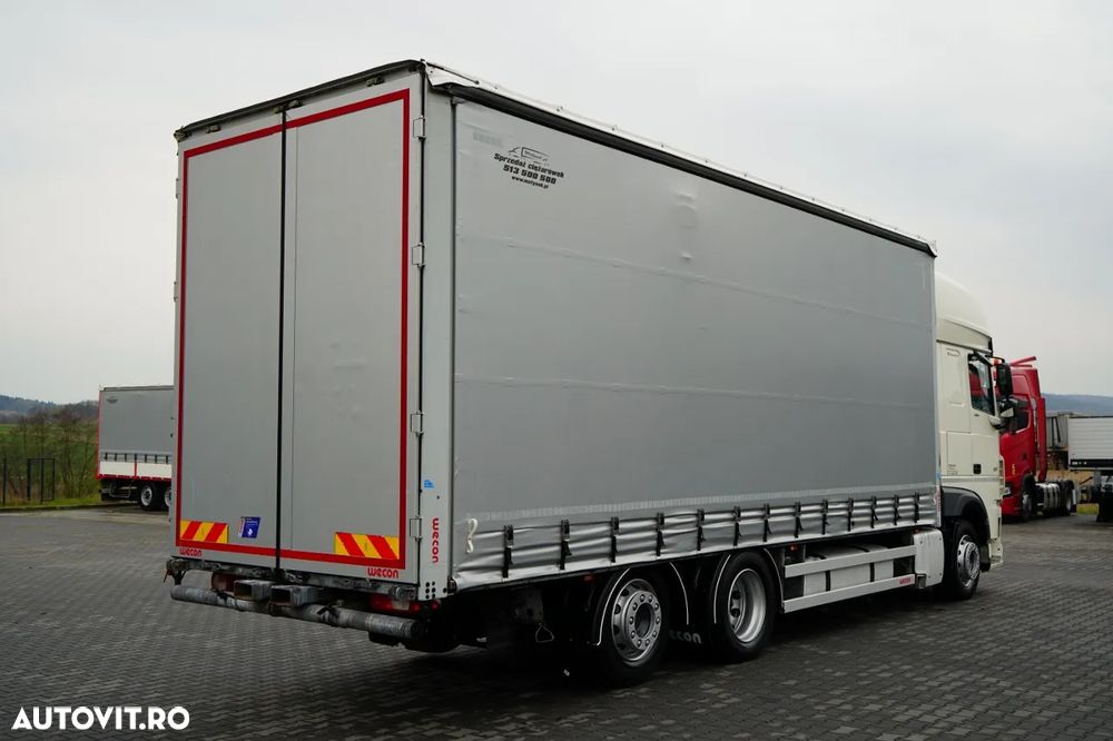 DAF XF 480 / SOLOWKA / SSC / 6X2 / PUNTE RELAXABILĂ / - 4