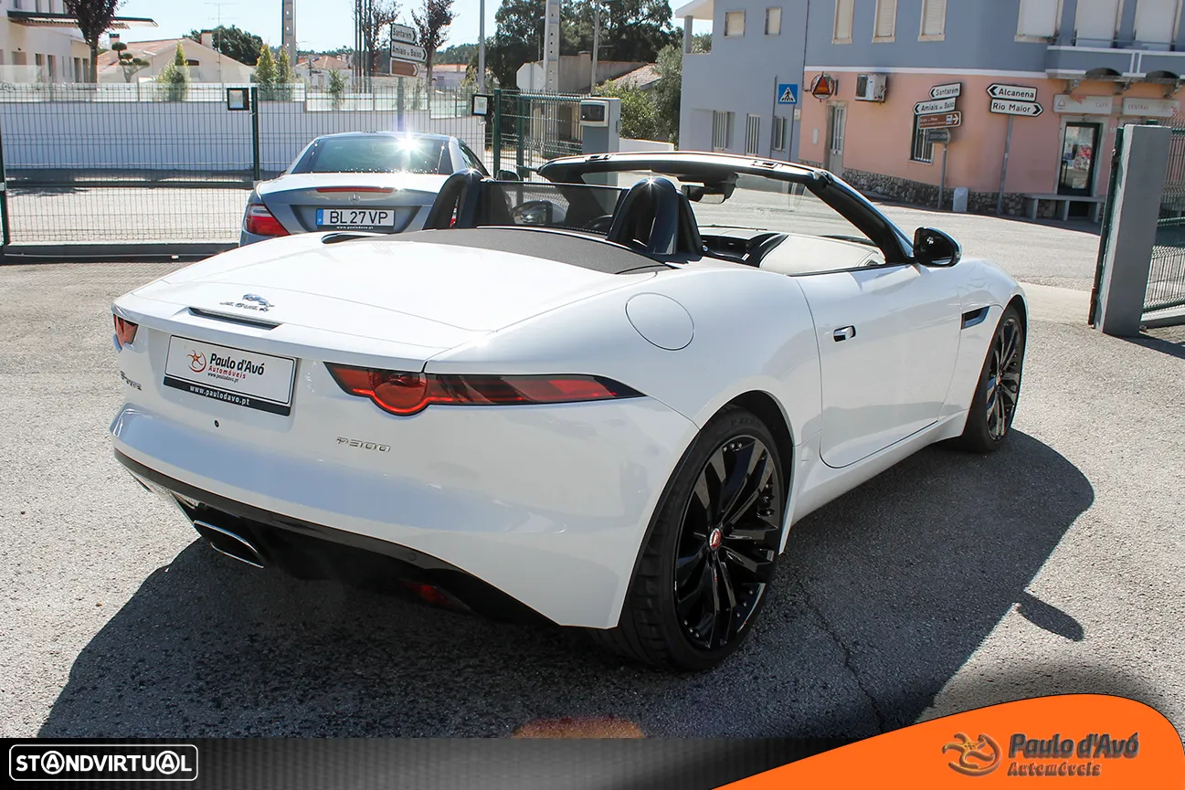Jaguar F-Type Cabriolet P300 Aut. R-Dynamic Black - 6