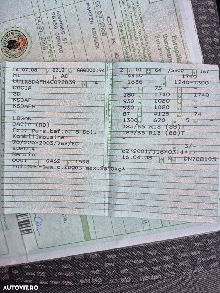 Dacia Logan MCV 1.6 Laureate - 3