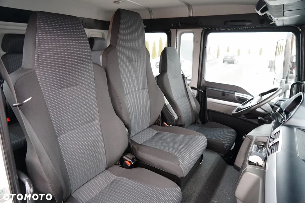 MAN TGM 18.340 / 4X2 / 3 STRONNA WYWROTKA / HYDROBURTA / BRYGADÓWKA 7 MIEJSC / BORDMATIC - 32