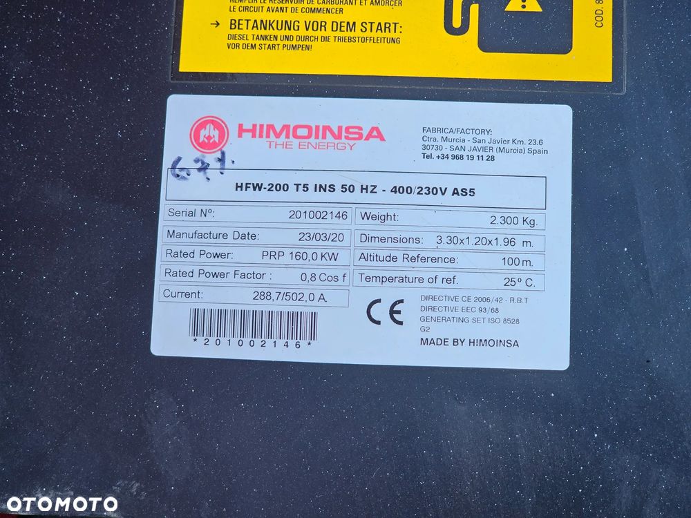 Himoinsa HFW 200 T5 - 6