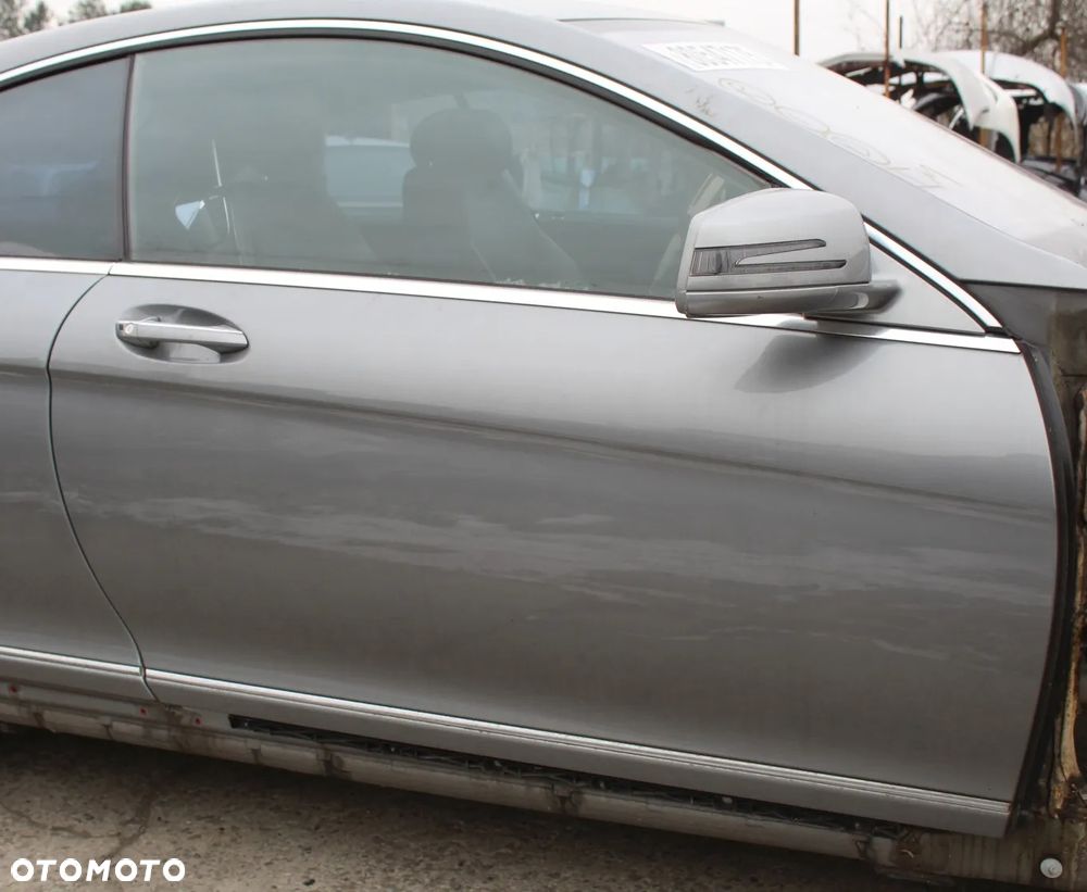 Drzwi prawe lewe stan BDB OE Mercedes W216 C216 Lift C792 gr. lakieru 120 mikron - 7
