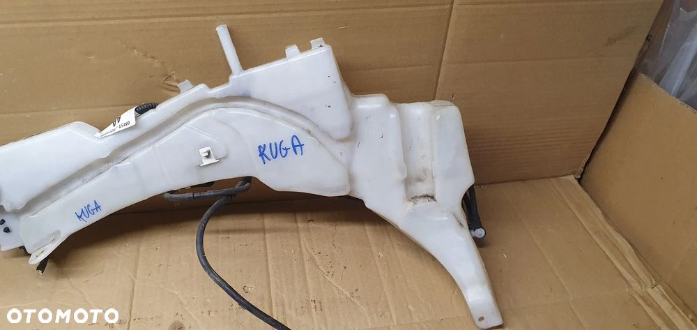 Zbiorniczek płynu spryskiwaczy pompka Ford Kuga MK1 3M51-13K163-AC - 3