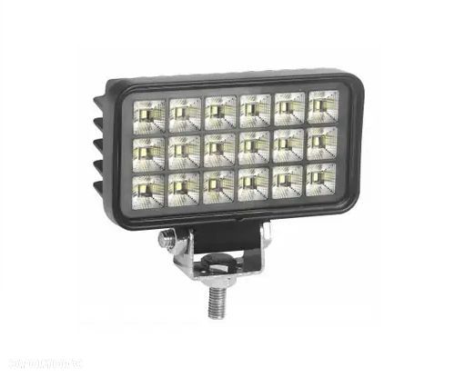 Lampa robocza 18xLED z włącznikiem L0169 do traktora koparki busa - 1