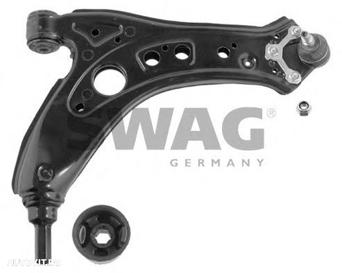 Bascula brat suspensie roata fata stanga dreapta VW EOS, Polo 4 9A 9N, Skoda Fabia 1, Fabia 2, Roomster, Seat Ibiza, Cordoba - 2