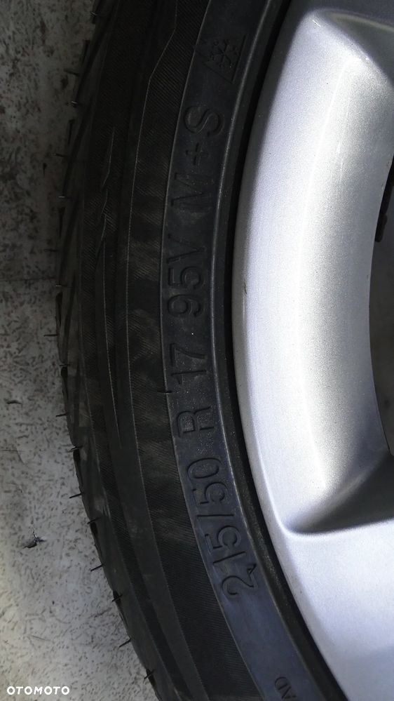 OPEL ZAFIRA ASTRA INSIGNIA MOKKA FELGA FELGI ALUMINIOWE OPONY 7x17 ET42 5x98 ORYGINALNE - 9