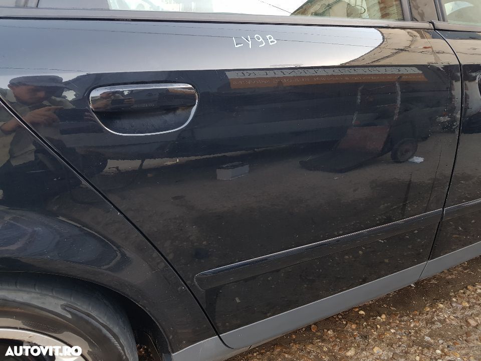 Usa / Portiera Dreapta Spate Audi A4 B6 Berlina 2001 - 2005 Cod Culoare LY9B - 3