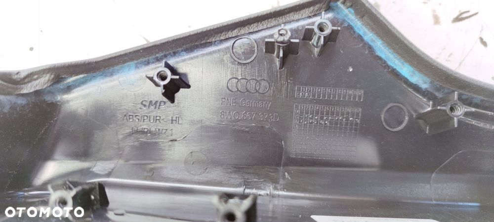 PODŁOKIETNIK LEWY TYŁ AUDI A4 B9 8W0867373D - 5
