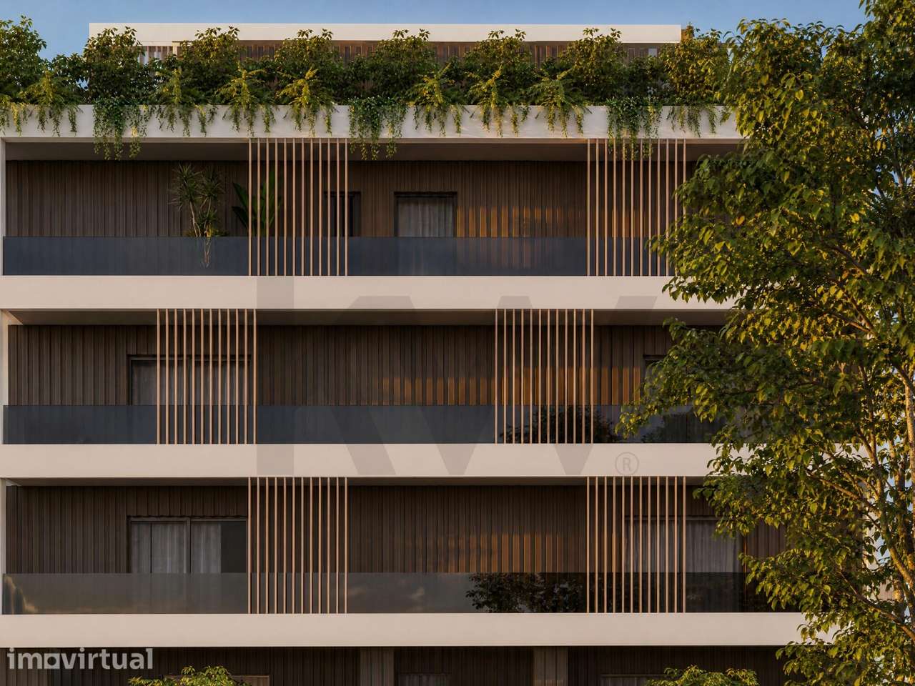 Edifício Sunset | T1 com Terraço Privativo de 40 m2 em Aveiro - Grande imagem: 2/16