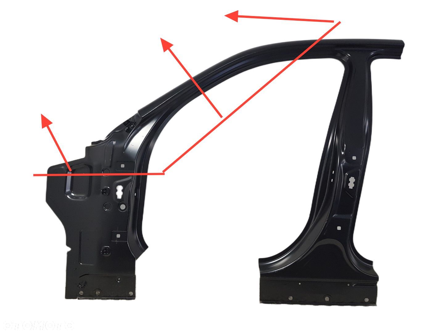 FABRYCZNIE NOWY ORYGINALNY SŁUPEK DACHU PODSZYBIE LEWY PRZEDNI BMW X3 G01 17-25 7494061 - 1