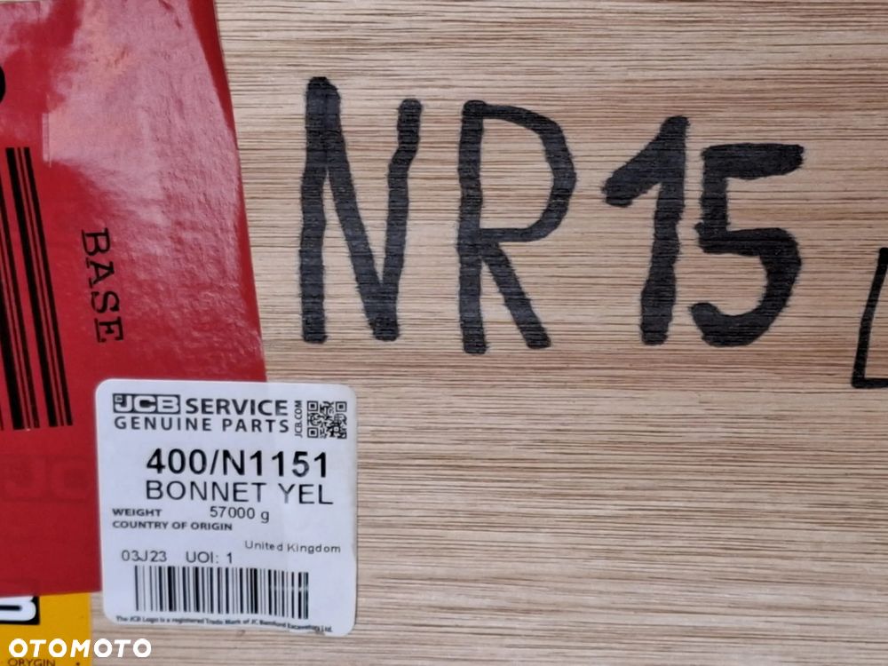 MASKA JCB FASTRAC 4220 4190 4160 400/N1151 400/B1597 - 5