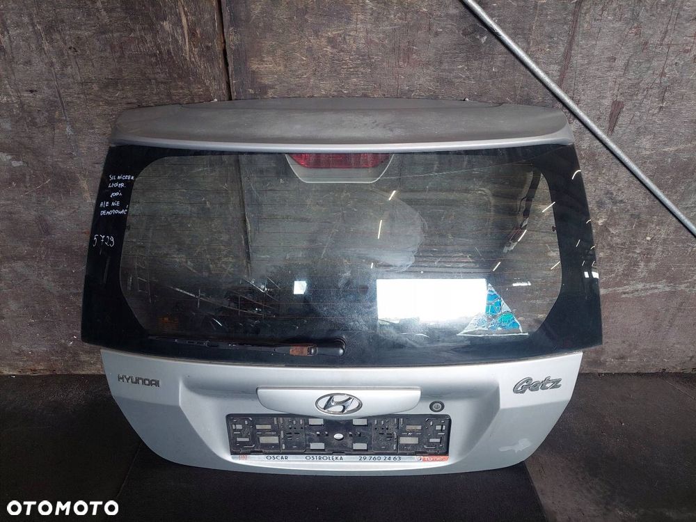 KOMPLETNY TYŁ HYUNDAI GETZ I CS KLAPA ZDERZAK LAMPY - 11