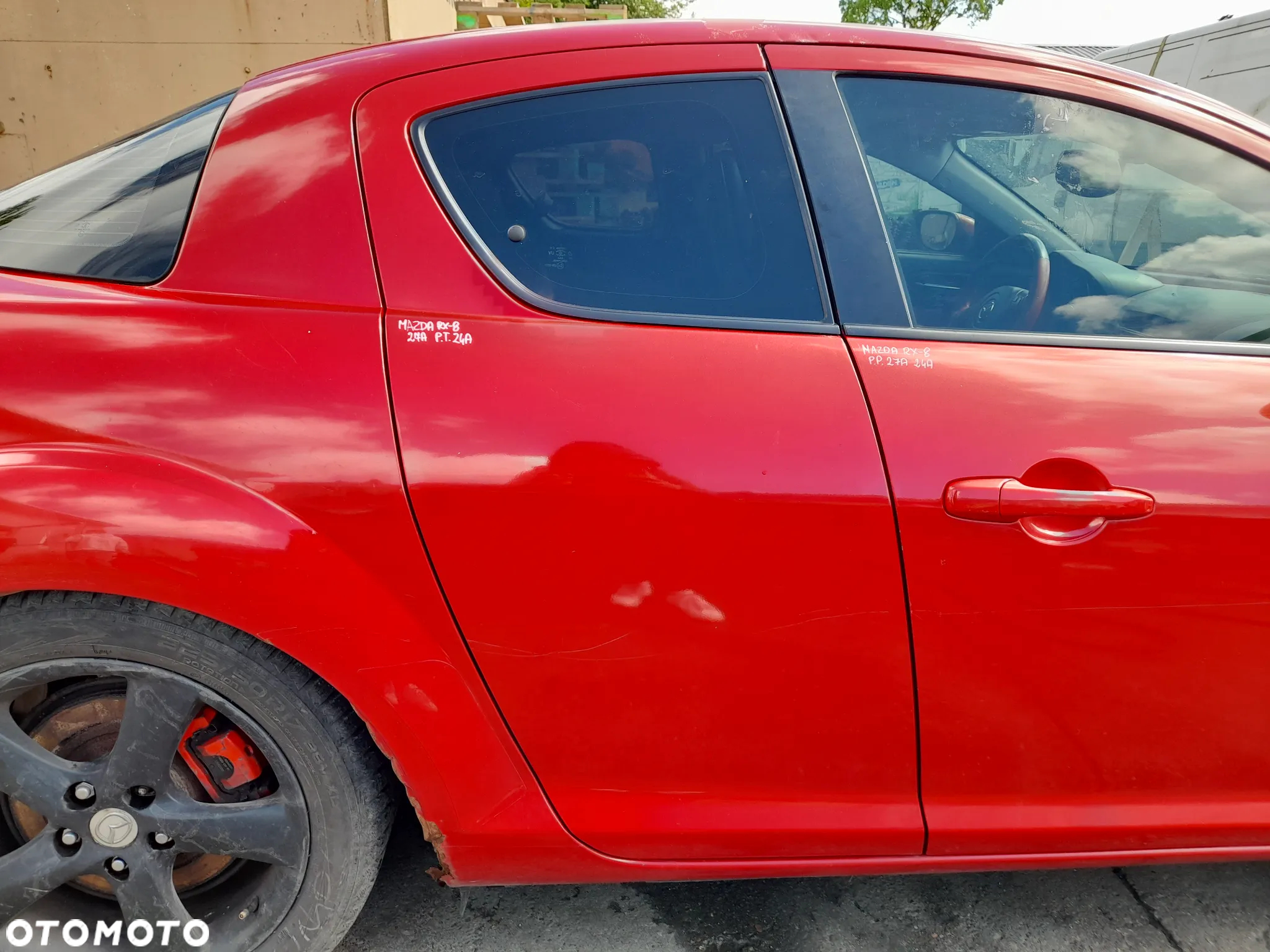 MAZDA RX-8 DRZWI PRAWY TYŁ PRAWE TYLNE 27A - 3