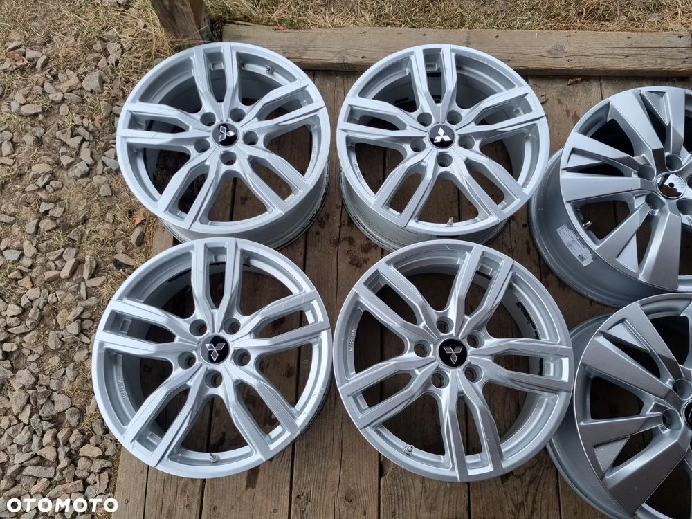 MITSUBISHI OUTLANDER,LANCER,ASX,KIA SPORTAGE 7X17 ET38 5X114,3 bdb stan - 1