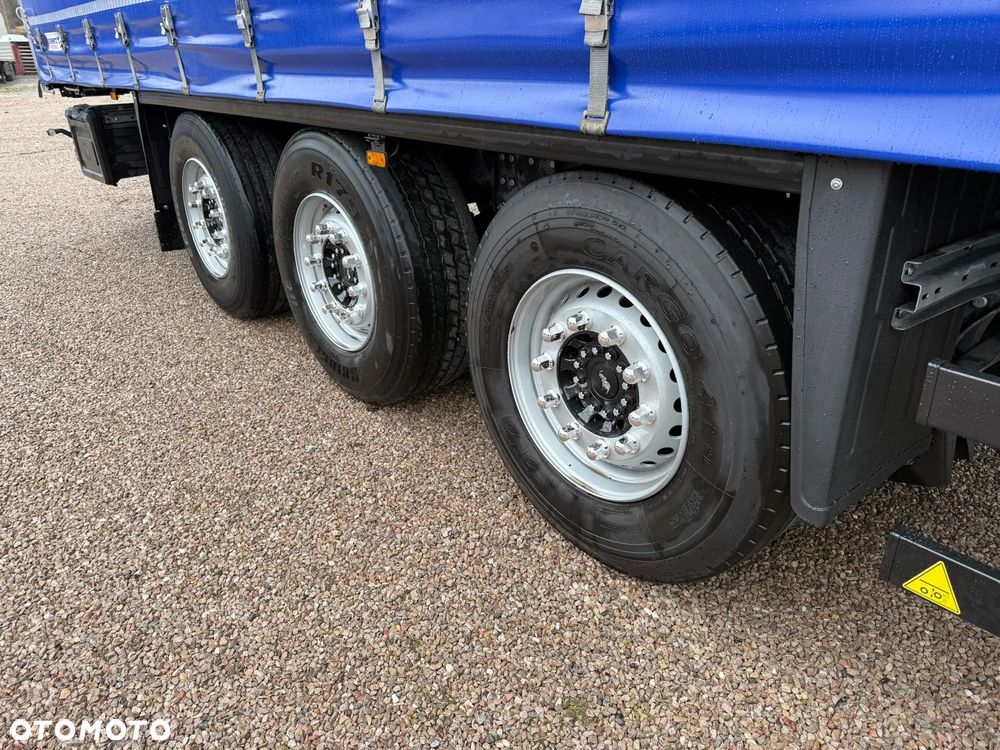 Schmitz Cargobull / FIRANKA / OSIE SCHMITZ / OŚ PODNOSZONA / SUPER STAN - 16