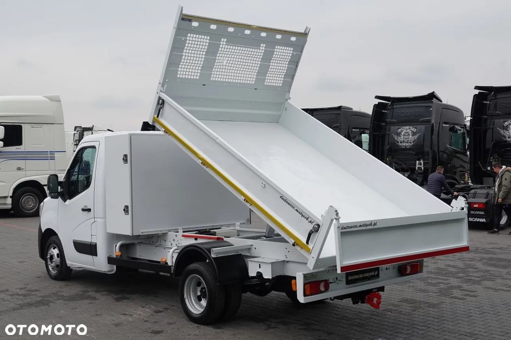 Renault MASTER / WYWROTKA / BLIŹNIAK / MANUAL / 3 MIEJSCA / - 5