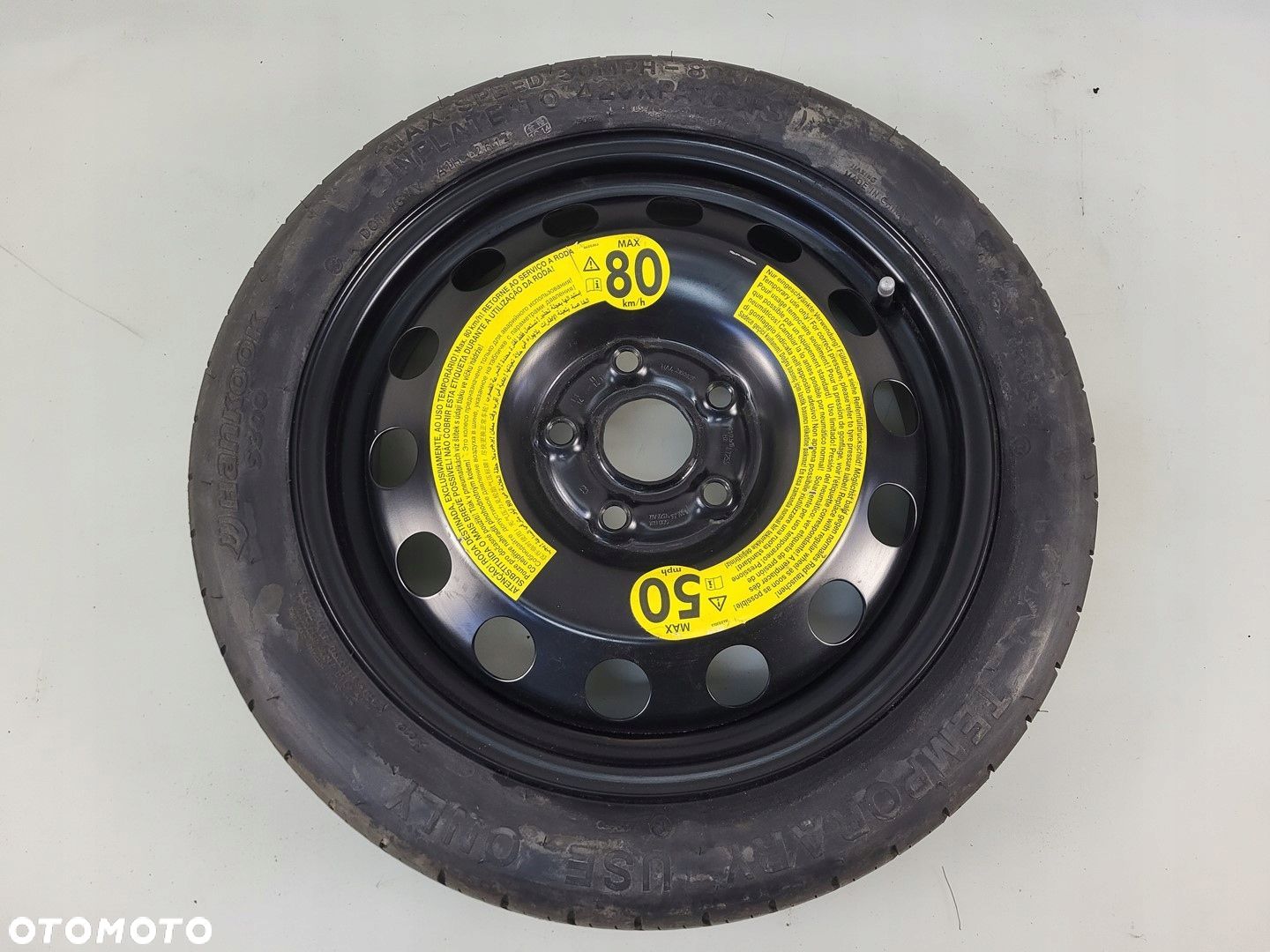 Koło Dojazdowe Zapasowe Dojazdówka Zapas 16" VW GOLF VII HB 5x112 - 1
