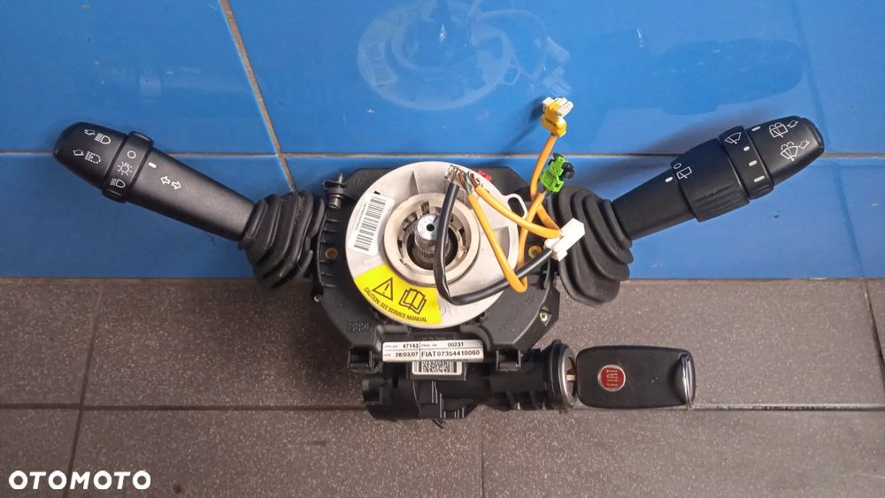 Stacyjka przełącznik zespolony manetka Fiat Bravo II 07354410060 - 1