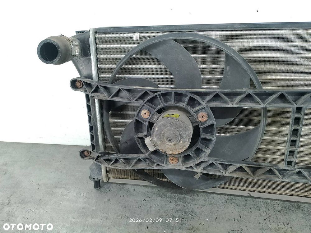 CHŁODNICA WODY Z WENTYLATOREM FIAT PANDA II 46799410 FS1391  874116M - 4