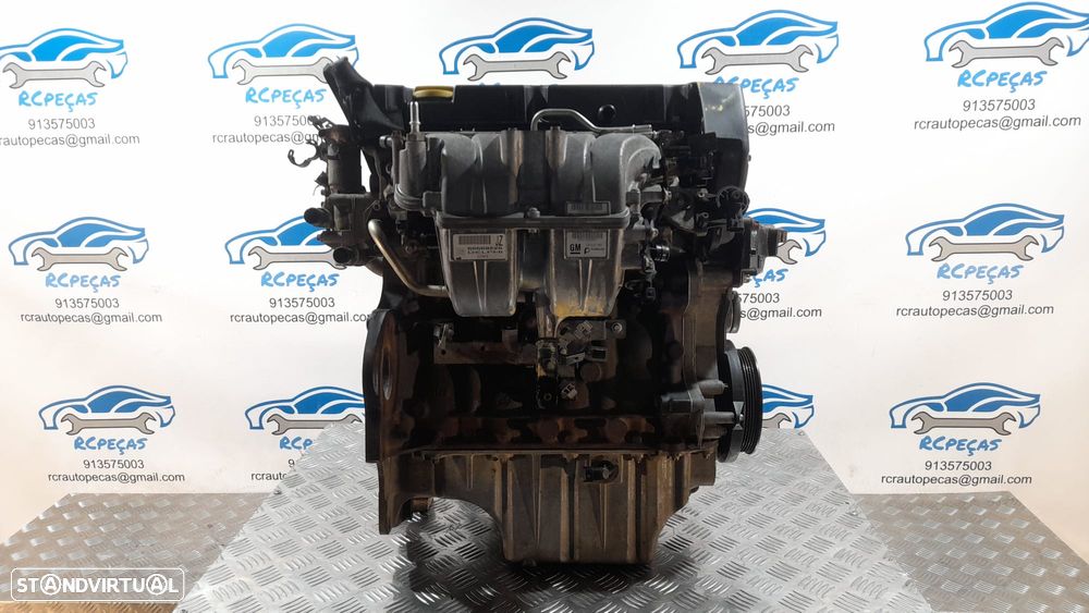 MOTOR ENGINE COMPLETO OPEL Z16XEP GM55559225 55559225 24435069 OPEL MERIVA A X03 1.6i 16V 105CV Z16XEP ASTRA H A04 ZAFIRA A T98 CAIXA VELOCIDADES ARRANQUE ALTERNADOR COMPRESSOR AR CONDICIONADO BOMBA DIRECAO DIREÇÃO INJETORES INJECTORES - 1