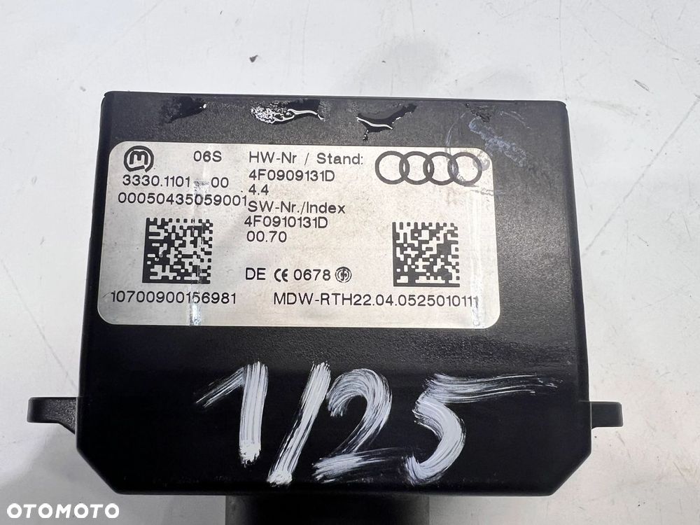 BLOKADA KIEROWNICY+STACYJKA+KLUCZYK AUDI A6 C6 LIFT Q7 4F0905852F 1/25 - 4