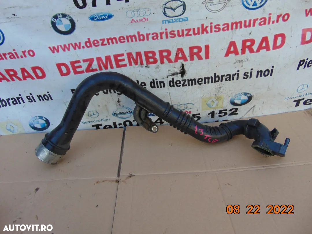 conducta intercooler Renault 1.3tce Megane 4 scenic 4 talisman Kadjar 1.3 tce conducta tub aer admi - 1