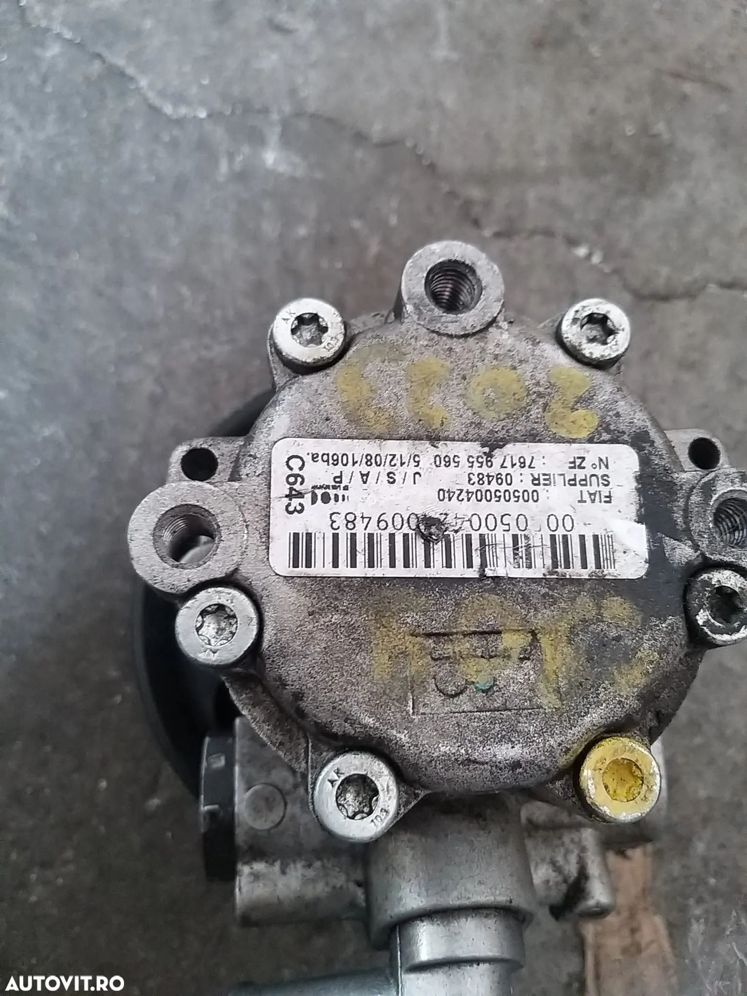 Pompa Servo cod: 7617955560 pentru Alfa Romeo 159 1.9JTD - 1