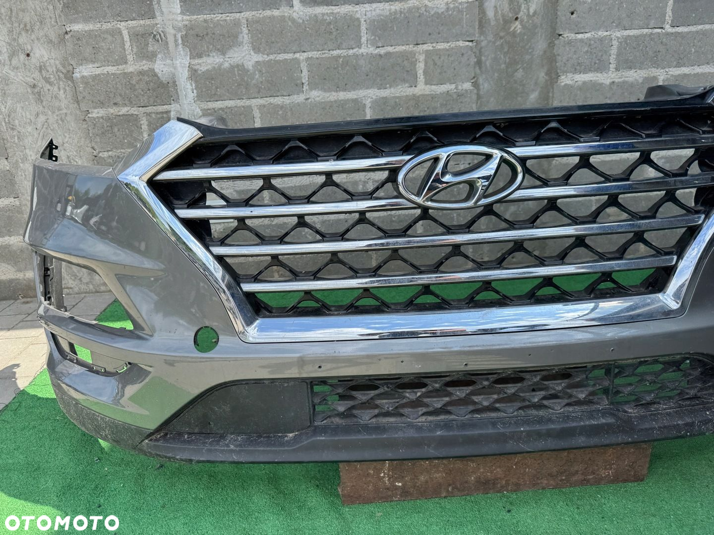HYUNDAI TUCSON III 3 LIFT 19- BEZ DZIUR ZDERZAK PRZEDNI ORG EU - 4