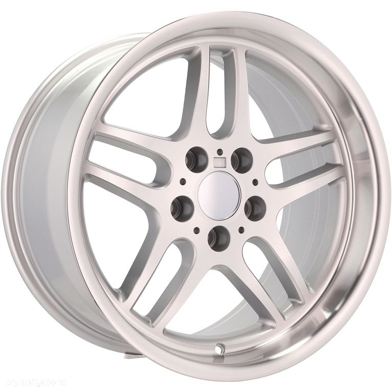 4x Felgi 18 8+9.5 m.in. do BMW 5 E34 E39 E60 7 E32 E38 E65 F01 X5 E53 E70 F15 Z Rantem - A5913 - 9