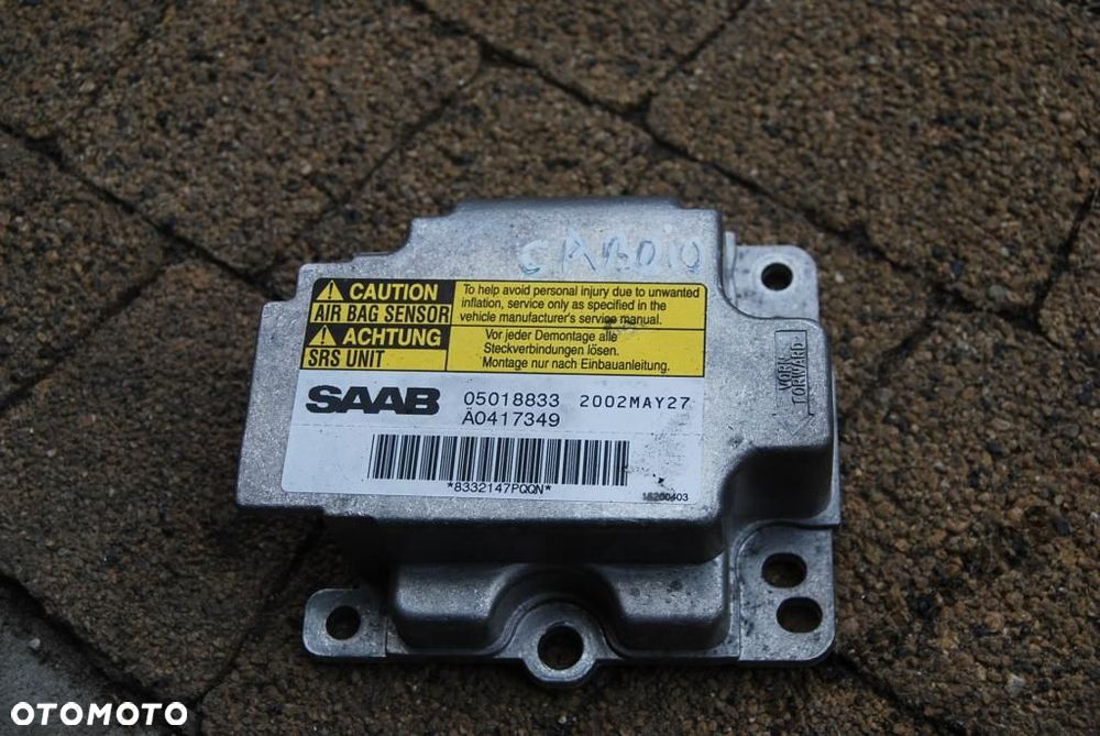 70SAAB 93 9-3 SENSOR AIRBAG 98-02 CABRIO 05018833 - 1