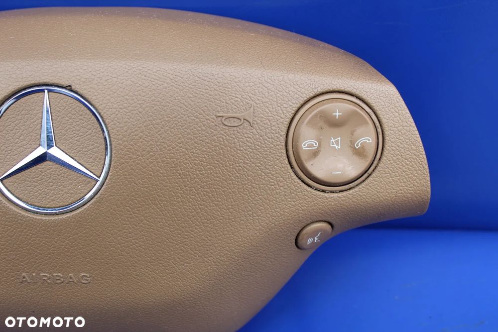Airbag poduszka kierowcy brąz stan BDB OE Mercedes W221 W216 CL - 6