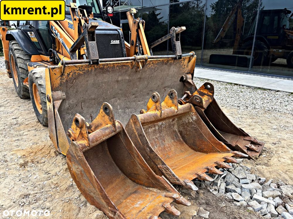 Case 580 SM KOPARKO-ŁADOWARKA 2003R. | JCB 3CX CAT 428 432 CASE 590 - 10