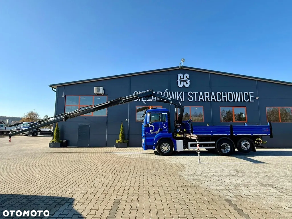 MAN MAN TGS TGX TGM TGL 26.360 Wywrotka 3S + HDS HMF 12,6 m // 4 x wysuw // 6x4 , 6x2 , kiper , wywrot kran dzwig żuraw crane Stan Perfekcyjny ! - 17