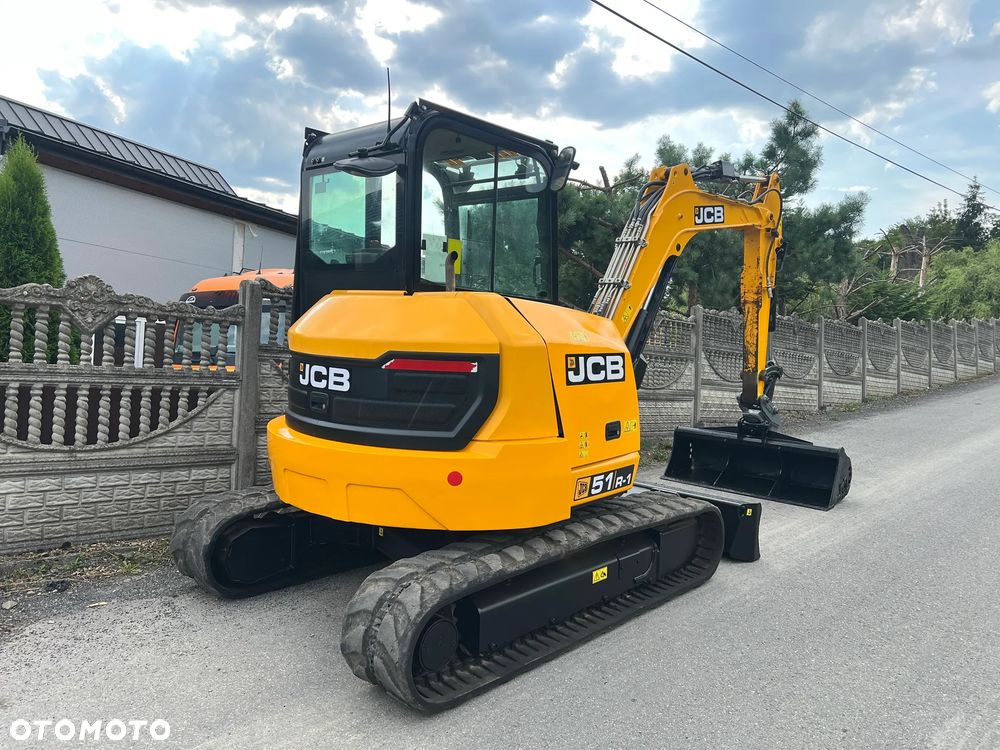 JCB 51R-1 | Koparka Gąsienicowa JCB 51 R | 5 Ton | Zerowy Obrys | Minikoparka | Super Stan | Sprowadzona | - 4