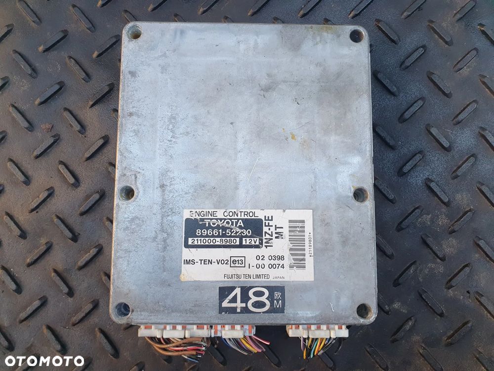 Komputer Sterownik Silnika TOYOTA YARIS 1.5 VVTI 89661-52230 - 1