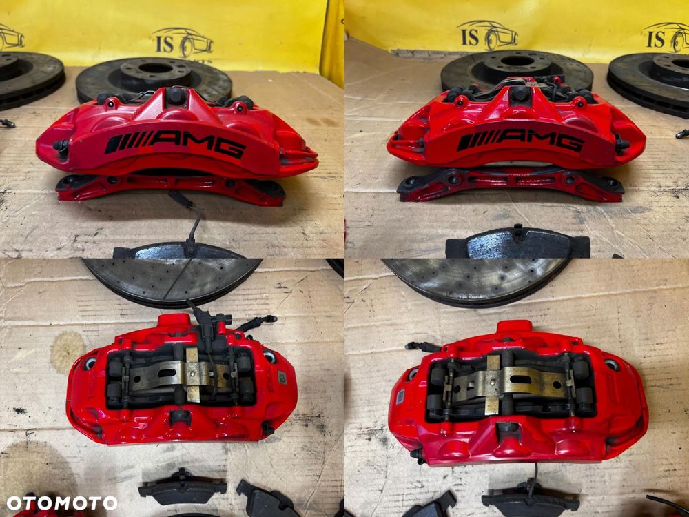 KPL HAMULCE TARCZE ZACISKI HAMULCOWE BREMBO MERCEDES G63 AMG W463 LIFT - 9