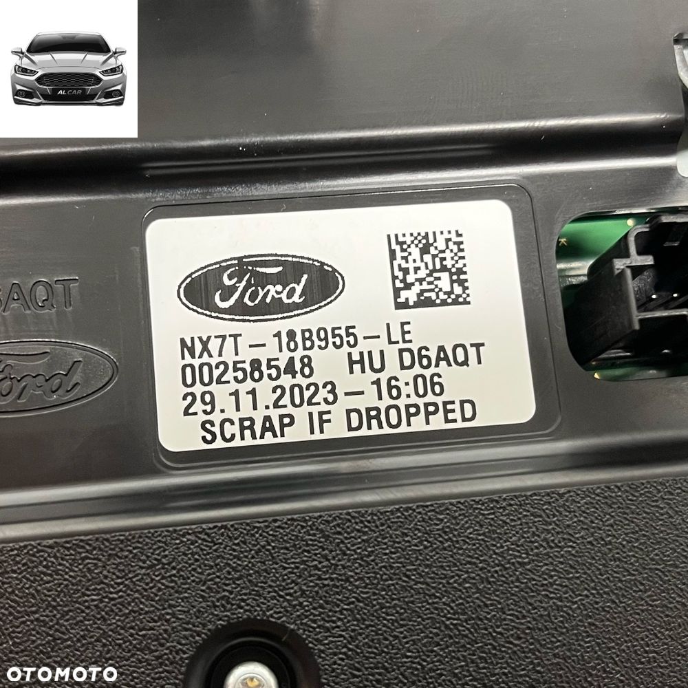 PANEL WYŚWIETLACZ NAWIGACJI SYNC 4 FORD FOCUS MK4 LIFT NX7T-18B955-LE - 4
