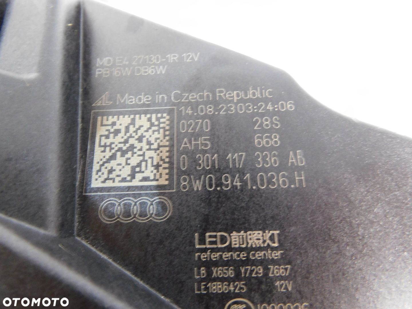 AUDI A4 8W B9 LIFT LAMPA LEWA PRAWA FULL LED MATRIX 8W0941035H 8W0941036H - 16