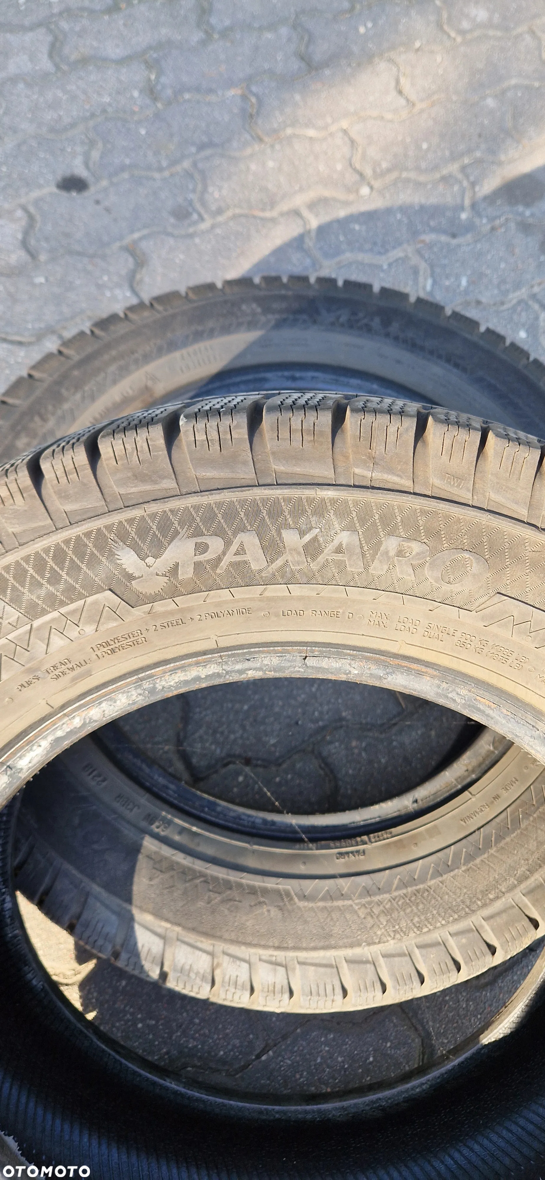 Opony 2x195/70/R15 C opony dostawcze Zimowe Paxaro V An Winter 104/102 R - 4