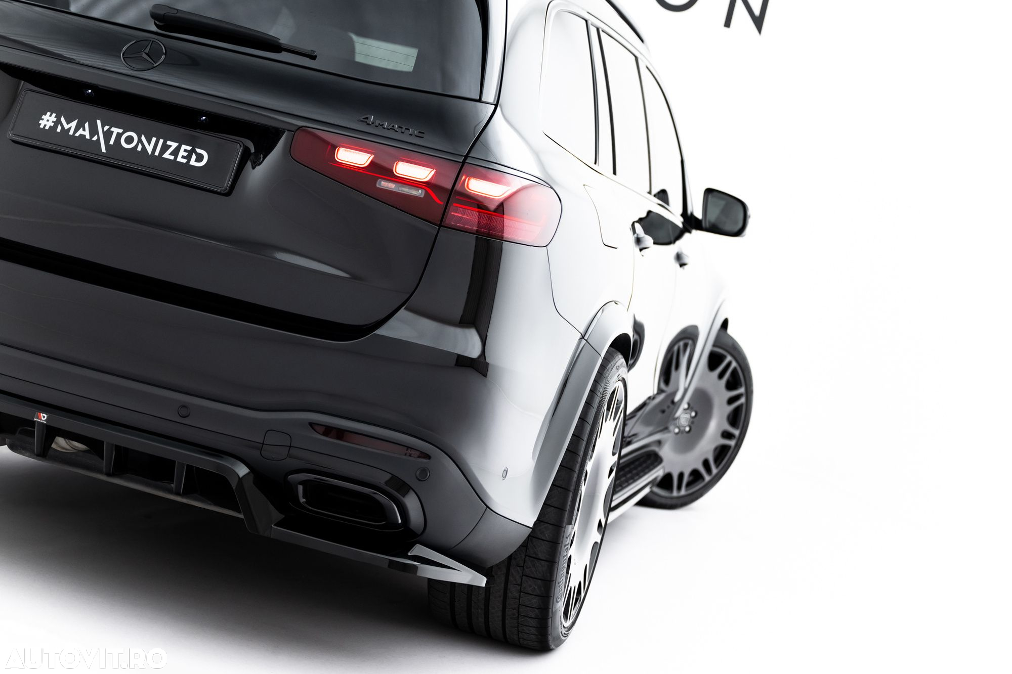 Pachet Exterior Prelungiri compatibil cu Mercedes Benz GLS AMG-Line X167 Facelift Maxton Design - 17