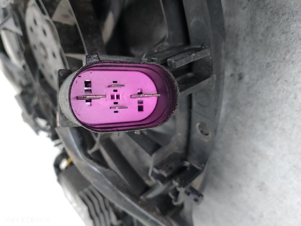 WENTYLATOR CHŁODNICY Z MODUŁEM AUDI A4 B6 8E0121205Q 873573D VALEO 2.0 20V - 2